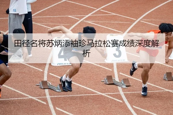 田径名将苏炳添袖珍马拉松赛成绩深度解析